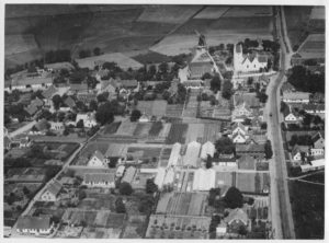 Luftfoto af Karrebæk i 1930’erne, Aero Express 1931-1947